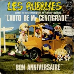 [Pochette de Les Bubblies "L’auto de Mr Centigrade" (T.V. (Tlvision))]