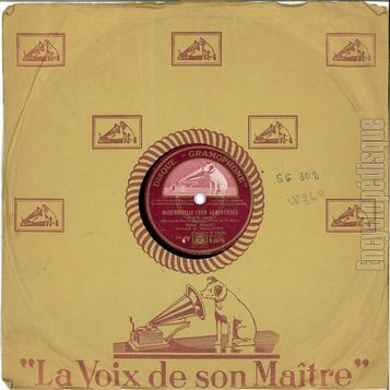 [Pochette de Reine Paulet -  Mademoiselle from Armentires / Y a tsou tsa  (Gramophone K)]