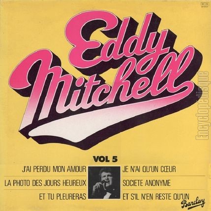 [Pochette de Eddy Mitchell - Vol. 5 - 1965-1966 (Eddy MITCHELL)]