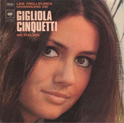 [Pochette de Les meilleures chansons de Gigliola Cinquetti en italien (Gigliola CINQUETTI)]