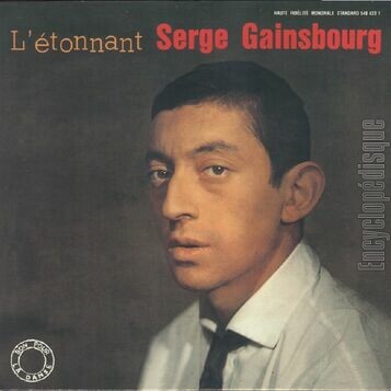 [Pochette de L’tonnant Serge Gainsbourg (Serge GAINSBOURG)]