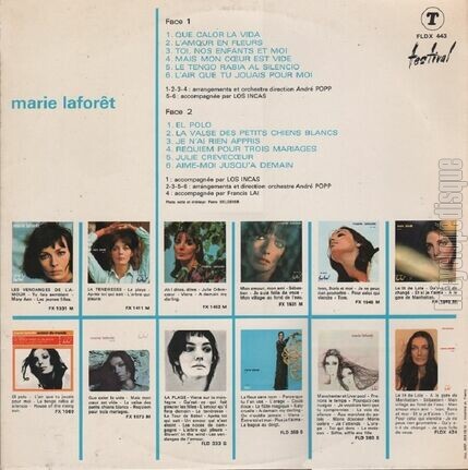 [Pochette de Marie Lafort Album 5 (Marie LAFORT) - verso]