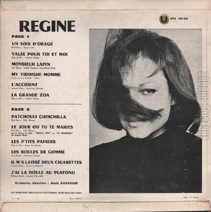 [Pochette de 1969 (troisime album) (RGINE) - verso]