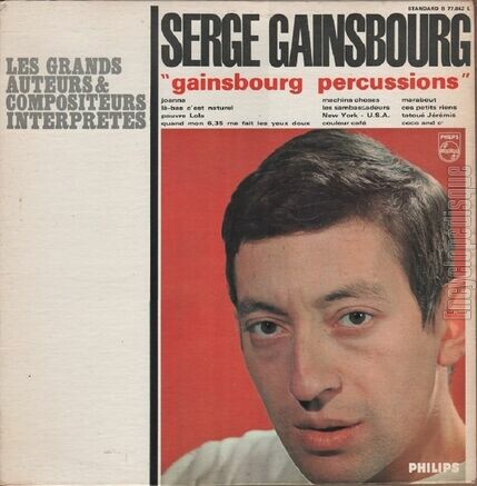 [Pochette de Gainsbourg percussions (Serge GAINSBOURG)]