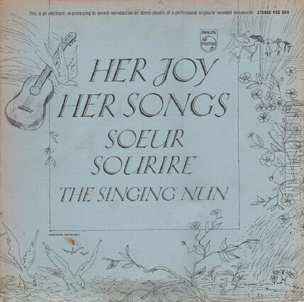 [Pochette de Her joy her songs (SOEUR SOURIRE)]