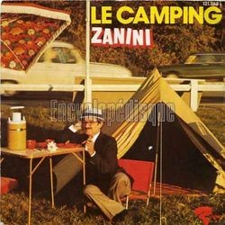 [Pochette de Le camping (Marcel ZANINI)]