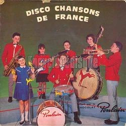 [Pochette de Disco chansons de France (Chocolat Poulain) (PUBLICIT)]