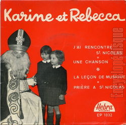 [Pochette de J’ai rencontr St Nicolas (KARINE ET REBECCA)]