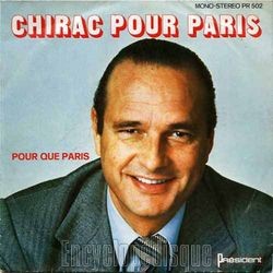 [Pochette de Chirac pour Paris (CHIRAC POUR PARIS)]