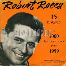 [Pochette de 15 disques et 1000 bonnes choses pour 1959 (Robert ROCCA)]