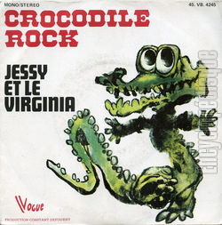 [Pochette de Crocodile rock (JESSY ET LE VIRGINIA)]