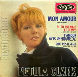 [Pochette de Mon amour (My Love) (Petula CLARK)]