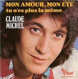 [Pochette de Mon amour, mon t (Claude MICHEL)]