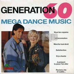 [Pochette de Mga dance music (GNRATION 60)]