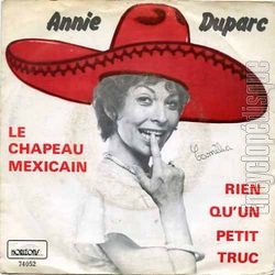 [Pochette de Le chapeau mexicain (Annie DUPARC)]