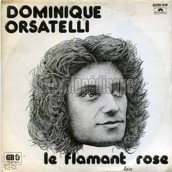 [Pochette de Le flamant rose (Dominique ORSATELLI)]