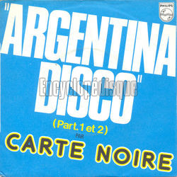 [Pochette de Argentina disco (CARTE NOIRE)]