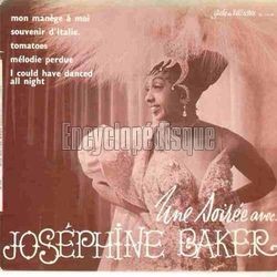 [Pochette de Une soire avec Josephine Baker (Josphine BAKER)]