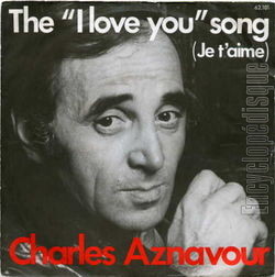 [Pochette de The  I love you  song (Charles AZNAVOUR)]