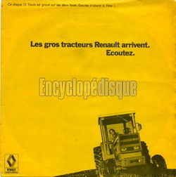[Pochette de Les gros tracteurs Renault arrivent (PUBLICIT)]