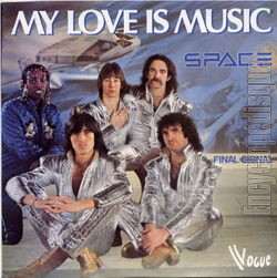 [Pochette de My love is music (SPACE)]