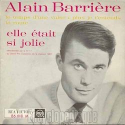 [Pochette de Elle tait si jolie (Alain BARRIRE)]