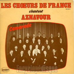 [Pochette de Les chœurs de France chantent Aznavour (Les CHOEURS DE FRANCE)]