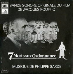 [Pochette de 7 morts sur ordonnance (B.O.F.  Films )]