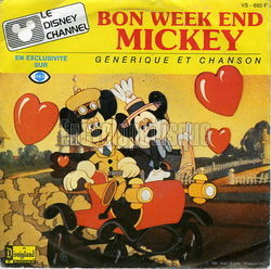 [Pochette de Bon week-end Mickey (T.V. (Tlvision))]
