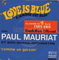 [Pochette de Love is blue (Paul MAURIAT)]