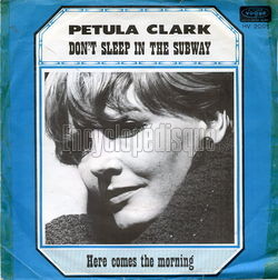 [Pochette de Don’t sleep in the subway (Petula CLARK)]