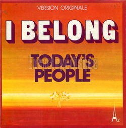 [Pochette de I belong (TODAY’S PEOPLE)]