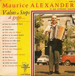 [Pochette de Valses et steps  gogo… (Maurice Alexander)]