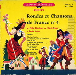 [Pochette de Rondes et chansons de France n 4 (RONDES et CHANSONS de FRANCE)]