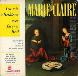 [Pochette de Marie-Claire - Un soir  Bethlem (Jacques BREL)]