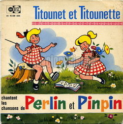 [Pochette de Titounet et Titounette chantent les chansons de Perlin et Pinpin n°2 (JEUNESSE)]
