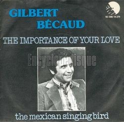 [Pochette de The importance of your love (Gilbert BCAUD)]