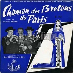 [Pochette de Chansons des bretons de Paris (Raymond BONNO)]