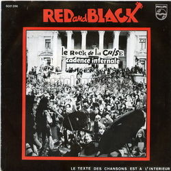 [Pochette de Le rock de la crise (RED and BLACK) - verso]