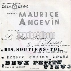 [Pochette de Deux petits vieux (Maurice ANGEVIN) - verso]