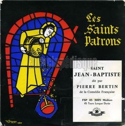 [Pochette de Les saints Patrons : Saint Jean-Baptiste (Les SAINTS PATRONS)]