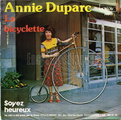 [Pochette de La bicyclette (Annie DUPARC)]