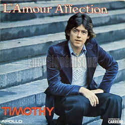[Pochette de L’amour affection (TIMOTHY)]
