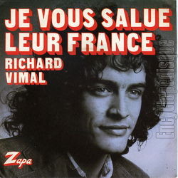 [Pochette de Je vous salue leur France (Richard VIMAL)]