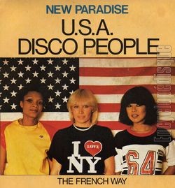 [Pochette de USA disco people (NEW PARADISE)]
