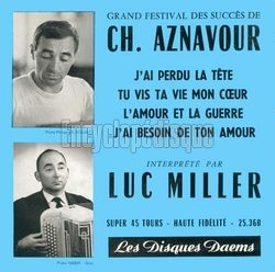 [Pochette de Grand festival des succs de Ch. Aznavour (Luc MILLER)]