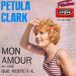 [Pochette de Mon amour (my love) (Petula CLARK)]