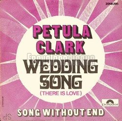 [Pochette de Wedding Song (There Is Love) (Petula CLARK)]