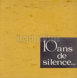 [Pochette de 10 ans de silence… (Bulgomme) (PUBLICIT)]