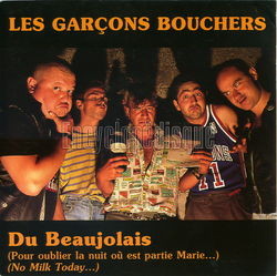 [Pochette de Du beaujolais (Les GARONS BOUCHERS)]